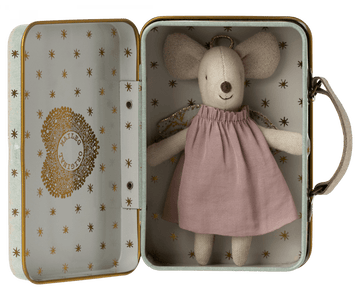 Angel mouse in suitcase - Maileg